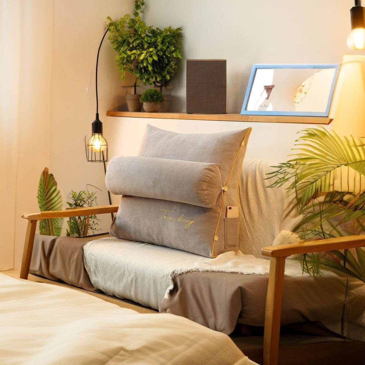 Luxury Backrest Reading Pillow